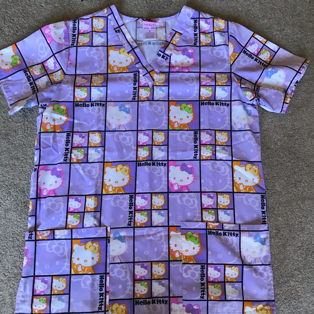 Hello Kitty Scrub Top